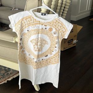 Darling NEW Young Versace dress size 6-10 girls